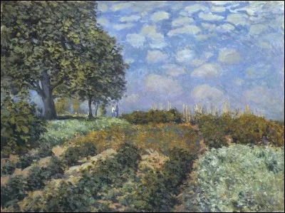 Qui a peint "Les Champs" ?