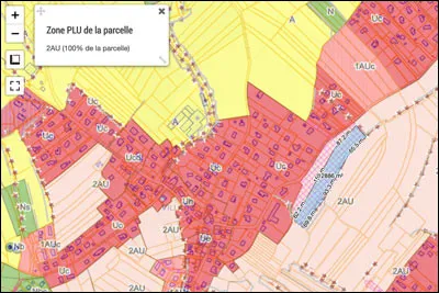 Quel est le nom de cette carte qui dresse l'état des propriétés foncières d'un territoire ?
