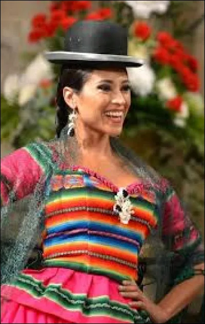 De quel pays est originaire la "cholita" ?