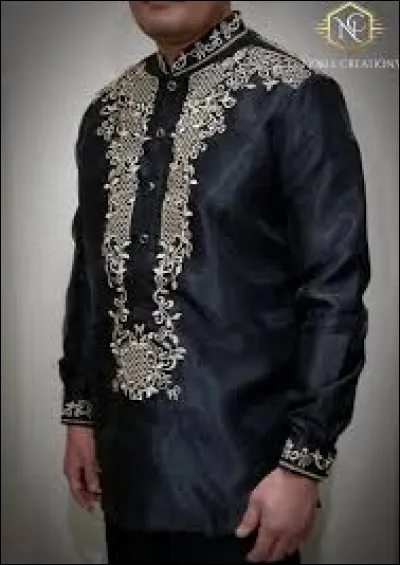 De quel pays est originaire le "barong tagalog" ?