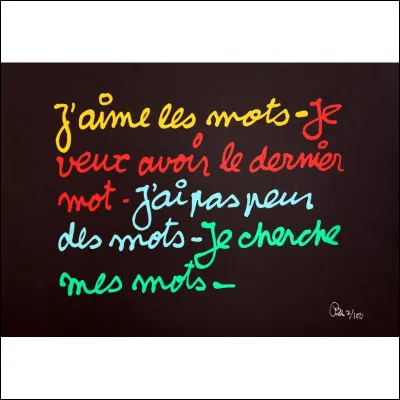 Qui est l'auteur du roman autobiographique "Les Mots" ?