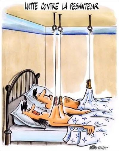 Une citation de Jean-Claude Van Damme : ''Je suis fasciné par l'air. Si on enlevait l'air du ciel, tous les oiseaux tomberaient par terre. .. et les avions aussi...''
Dans ces conditions, sans air, combien pèserait un homme qui affiche normalement 120kg sur la balance ?