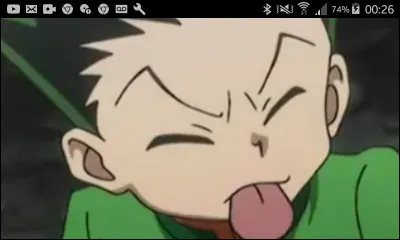 Pourquoi Gon a-t-il fini dans la plâtre lors de son combat contre Guido ?