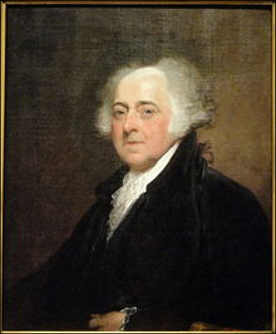 Il a été le premier vice-président des États-Unis de 1789 à 1797, puis, ensuite, le deuxième président après George Washington, en fonction 1797 à 1801 : c'est ...