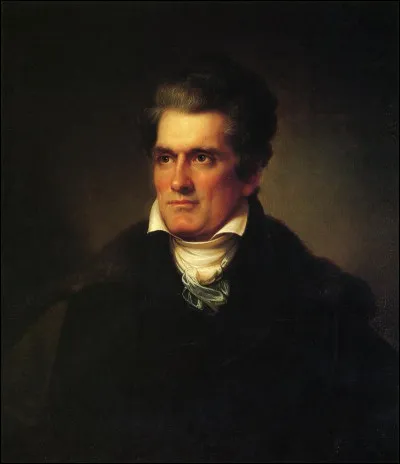 Il a été vice-président durant près de huit ans, du 4 mars 1825 au 28 décembre 1832, sous J. Adams puis sous A. Jackson. Théoricien de l'idéologie sudiste, il soutient le droit des États de s'opposer à une législation fédérale. Il démissionne de son poste en décembre 1832.
