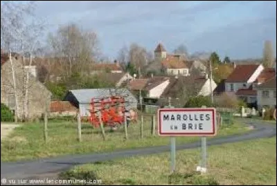Ville francilienne de la Petite Couronne, Marolles-en-Brie se situe dans le département ...