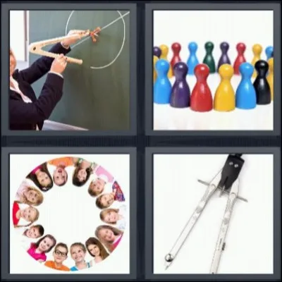 Le mot que désignent ces 4 images est :