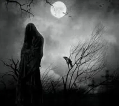 Dans le folklore occidental moderne, avec quoi la Mort est-elle généralement représentée ?