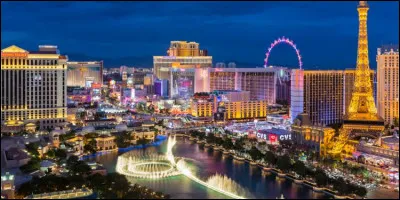 Dans quel Etat se trouve Las Vegas, la capitale du jeu ?