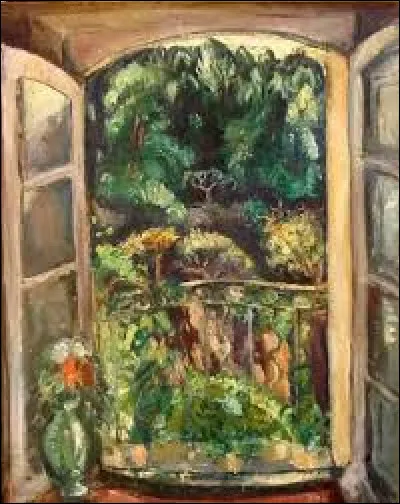 Qui a peint "La Fenêtre ouverte" ?