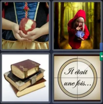 Quel est le mot que désignent ces 4 images ?