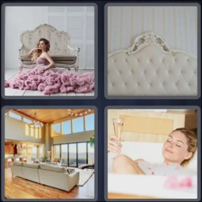 Le mot que désignent ces 4 images est :