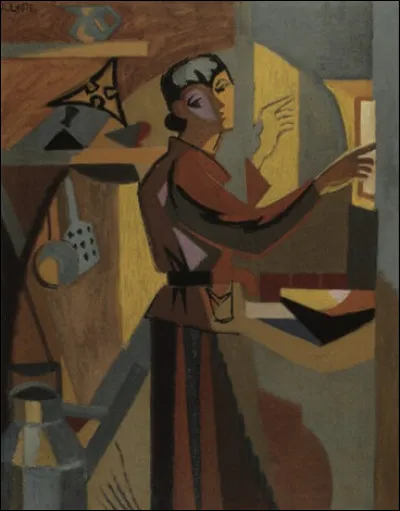 Voici "Femme à la fenêtre" par le peintre :