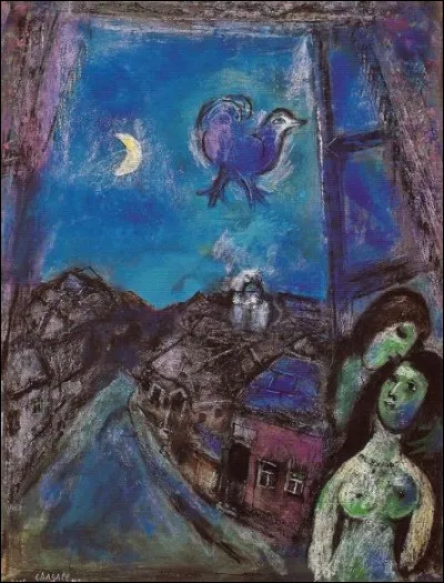 Un peu de repos avec "La Nuit par la fenêtre" de l'artiste :