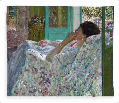 Et enfin voici un tableau intitulé "Après-midi" avec une fenêtre ouverte : qui en est l'artiste ?