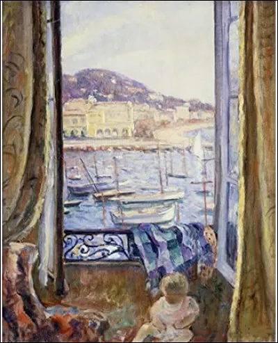 À qui doit-on "Fenêtre ouverte à Antibes" ?