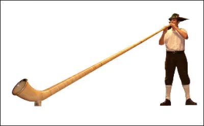 Quel est le nom de ce cor, un instrument tout en bois que l'on trouve dans les régions montagneuses ?