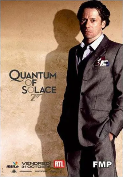 Quel acteur est Dominic Green dans "Quantum of Solace" ?