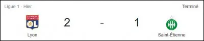 Quel joueur lyonnais a inscrit un doublé dans le derby ce weekend, dimanche soir ?