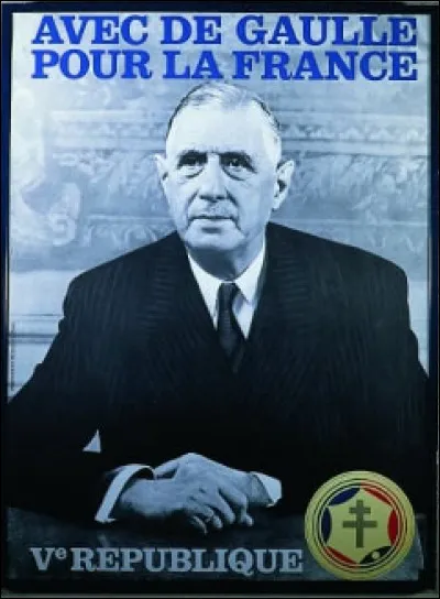 Le 21 décembre 1958, Charles de Gaulle est-il élu au suffrage universel, premier président de la Cinquième République ?