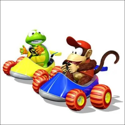 Diddy Kong a eu un jeu de Kart  lui tout seul ! Comment ce jeu s'appelle-t-il ?