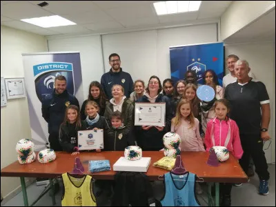 La section féminine a été relancée à l'USAP, quand avons-nous accueilli notre 1er plateau à Arnage ?