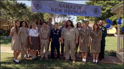 En quelle année, Jack, Sayid, Hurley et Kate rejoignent-ils le clan Dharma ?