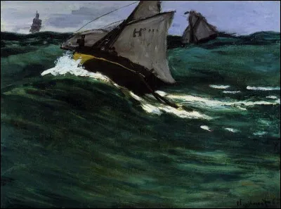 Qui a peint "La vague verte" ?