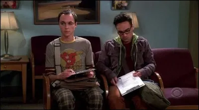 Une question en image - Que s'apprêtent à faire Sheldon et Leonard ?