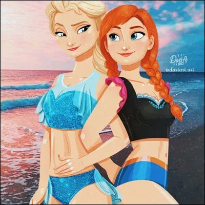 Ces deux surs en maillot de bain se nomment respectivement :