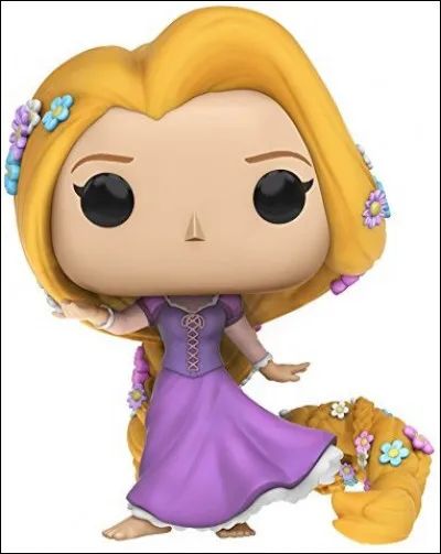 Cette princesse a des cheveux vraiment très longs ! C'est ...