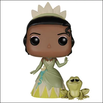 Et maintenant, qui est cette princesse positionnée à côté d'une grenouille ?