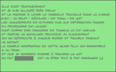 À propos de choses barbantes, je vous demande de retrouver le prénom utilisé dans cette chanson (dernière ligne) et le nom de son auteur !