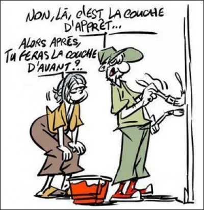 En peinture, qu'est-ce que la "couche d'apprêt" ?