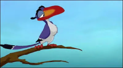 Comment s'appelle cet oiseau, majordome royal ?