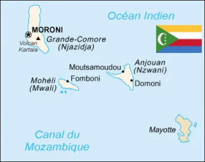 La république fédérale des Comores regroupe-t-elle l'ensemble des îles de l'archipel de Comores ?