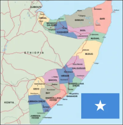 La Somalie est-elle une république fédérale composée de 29 États ?