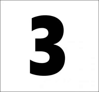 En espagnol, comment traduit-on le chiffre 3 ?