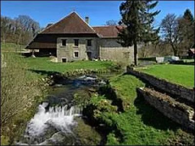 Vous avez sur cette image le moulins d'Amans, &agrave; Bremondans. Village Doubien, il se situe dans l'ex r&eacute;gion ...