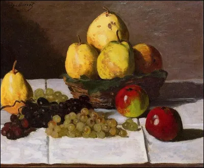Qui a peint "Nature morte aux poires et raisins" ?