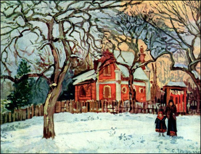 Qui a peint "Châtaigniers, Louveciennes, hiver" ?