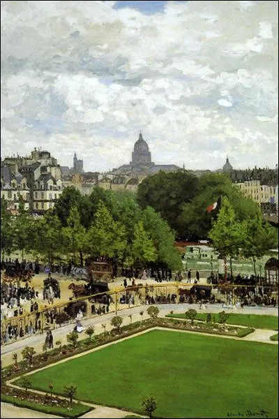 Qui a peint "Le jardin de la princesse" ?