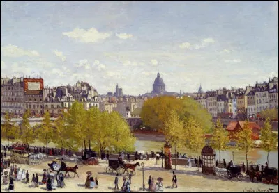Qui a peint "Quai du Louvre, Paris" ?