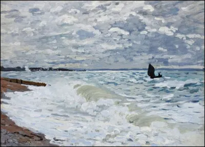 Qui a peint "La mer à Saint-Adresse" ?