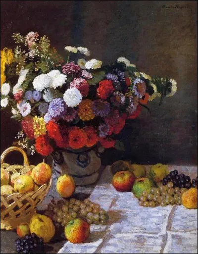 Qui a peint "Fleurs et fruits" ?