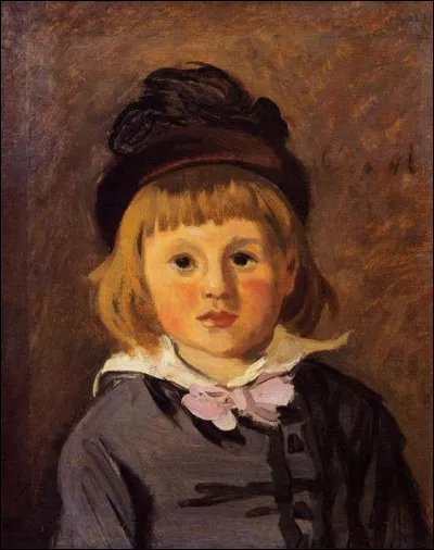Qui a peint "Portrait de Jean Monet coiffé d'un chapeau à pompon" ?