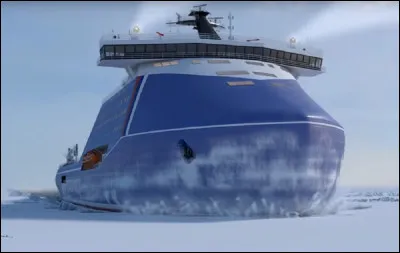Quelle est la nationalité du plus puissant brise-glace à propulsion nucléaire, ''l'Arktika'' ?
