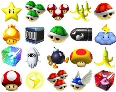 Quel objet manque-t-il pour que tous les objets de Mario Kart Wii soient représentés ?