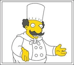 Qui est ce personnage, propritaire d'un restaurant italien ?