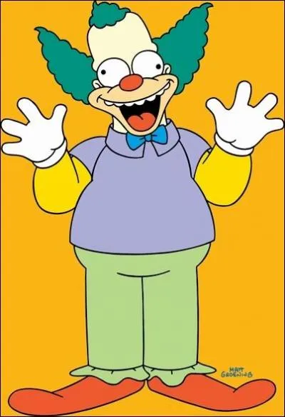 Quelle est la religion de Krusty le clown ?